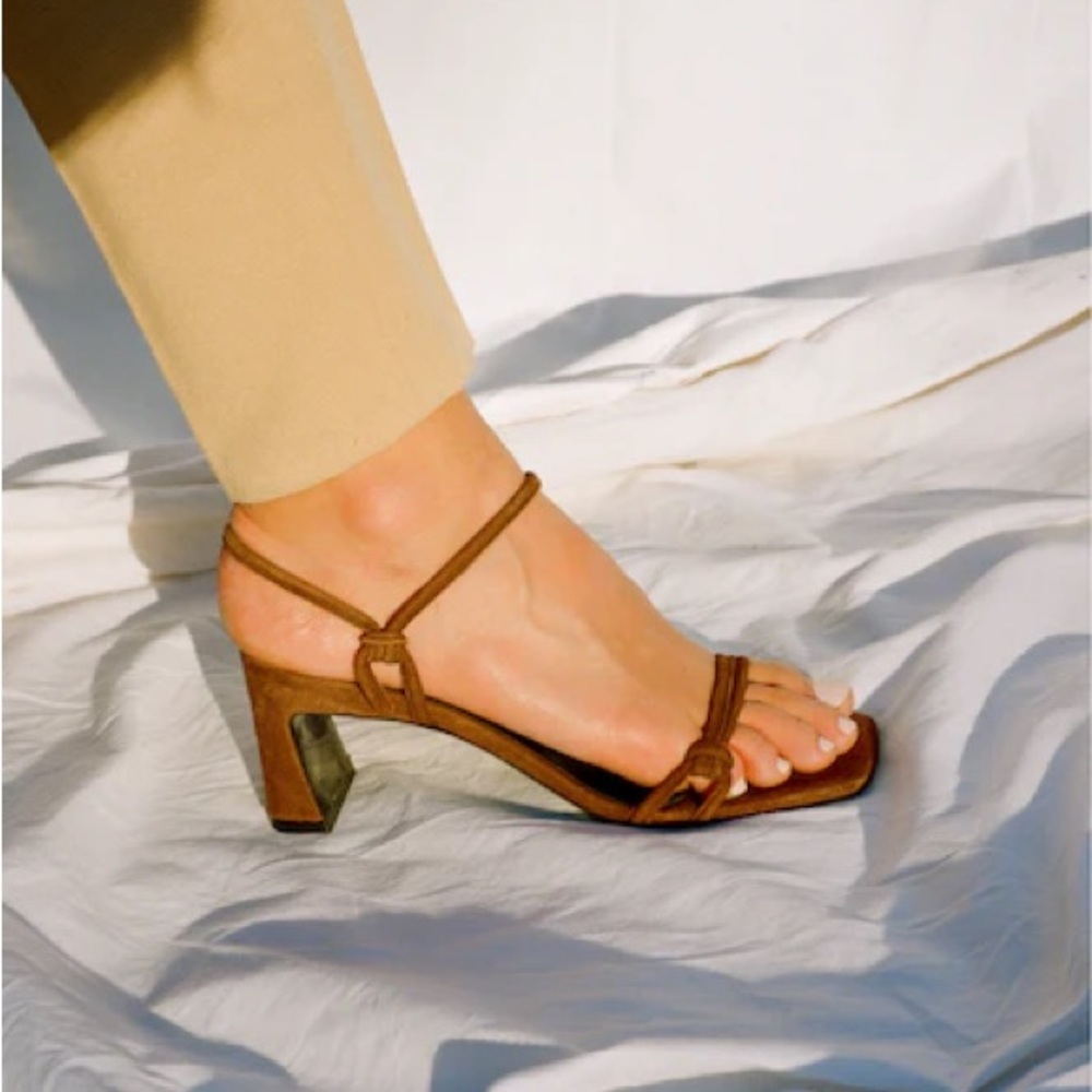 By Far Square Toe Charlie Sandal